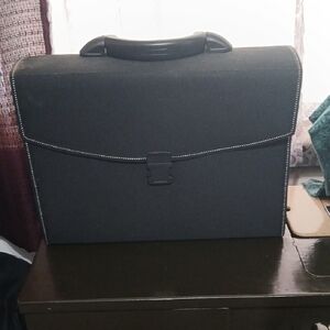 Elegant Black Office Briefcase